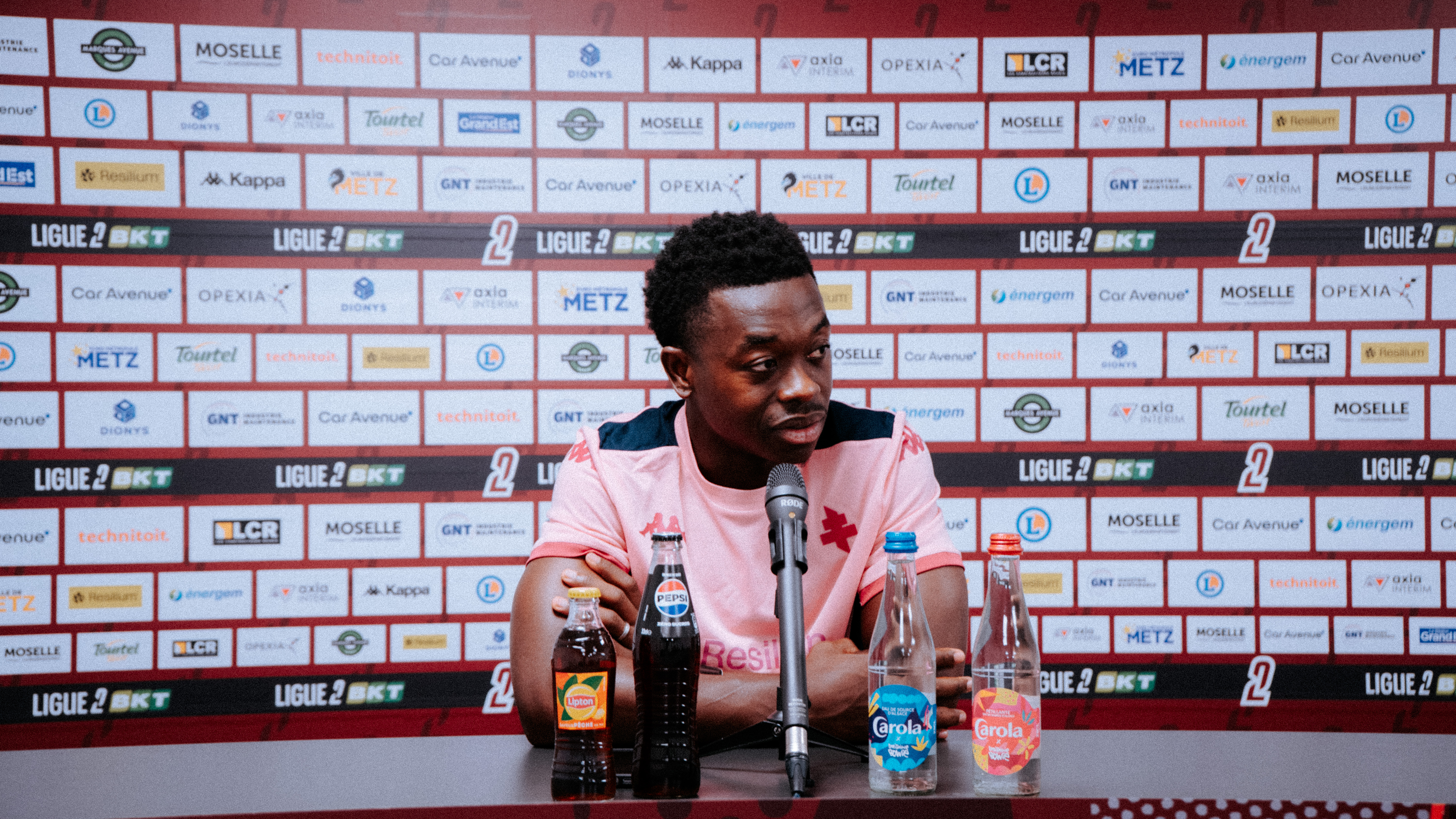 J6 : Red Star - Metz, la conférence de Nampalys Mendy