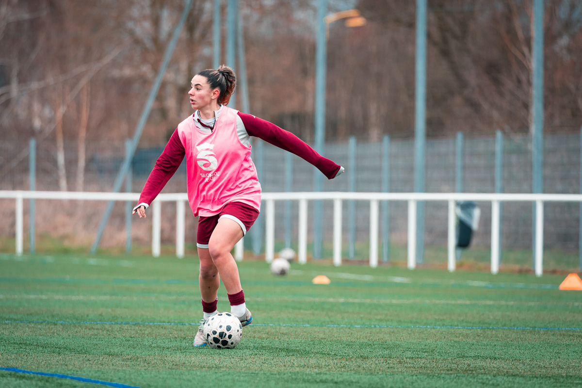 Féminines : l'entraînement du jour en images