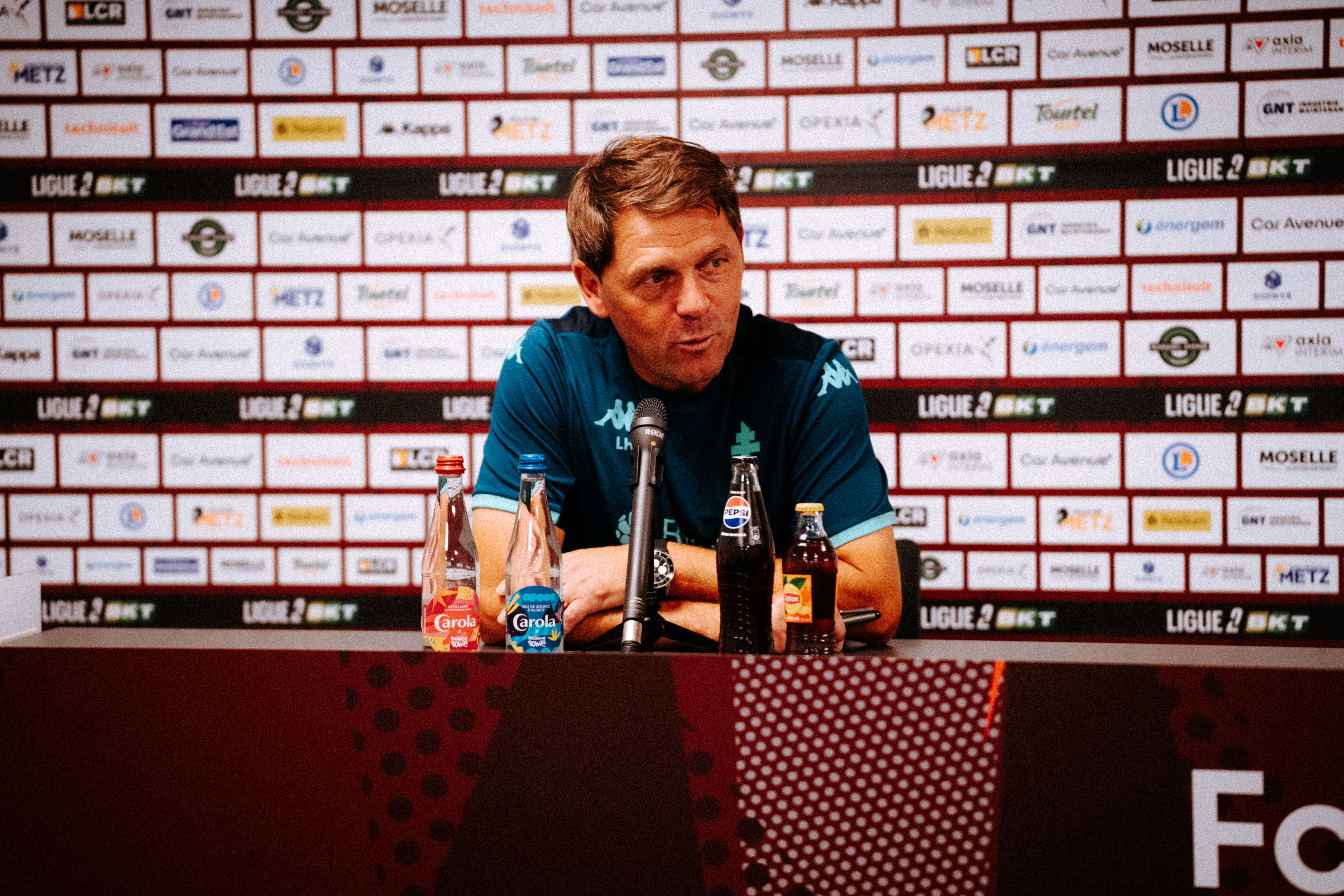 Metz - Guingamp, la conférence de Luc Holtz