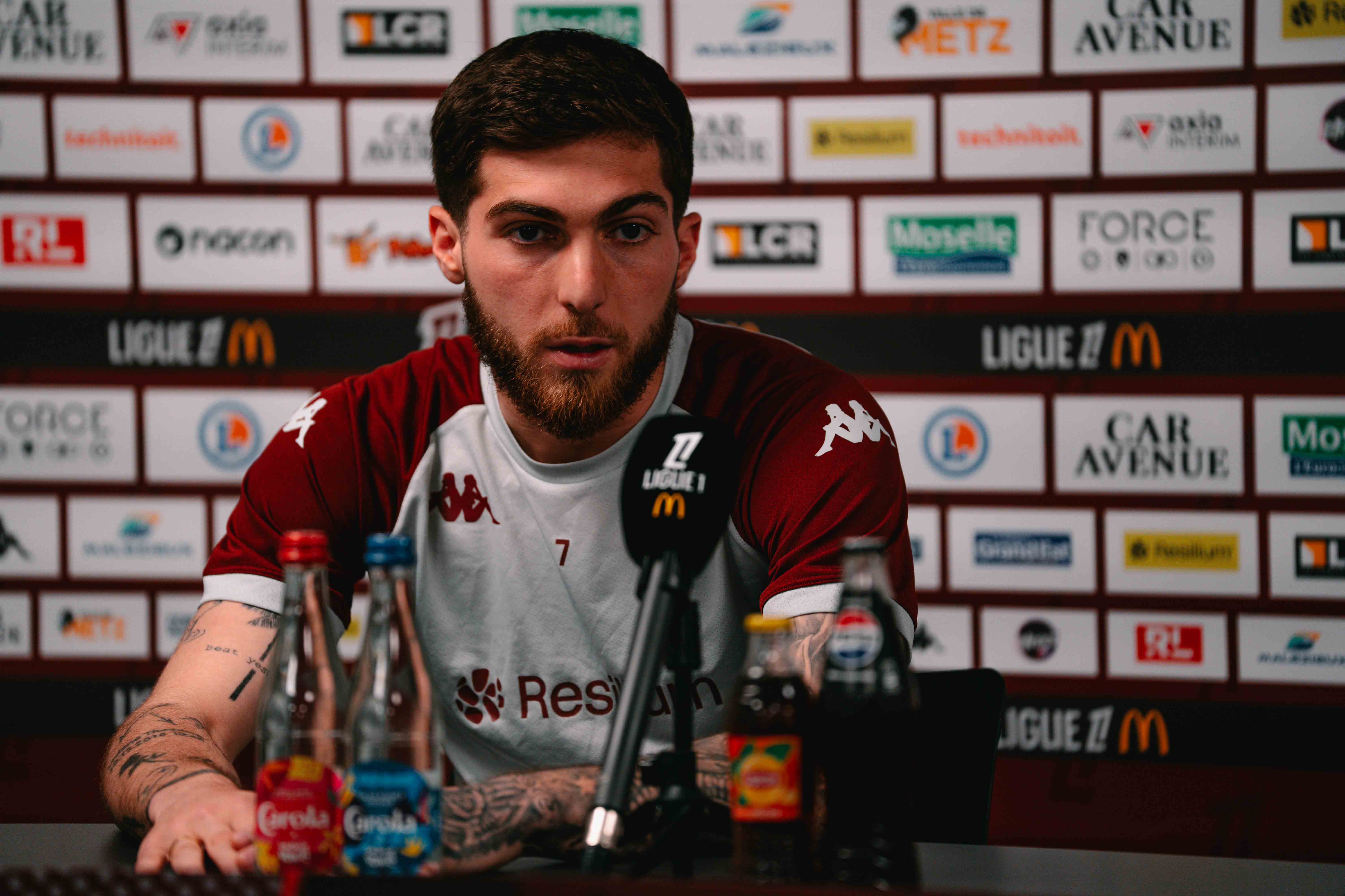 Rennes - Metz, la conférence de Giorgi Tsitaishvili