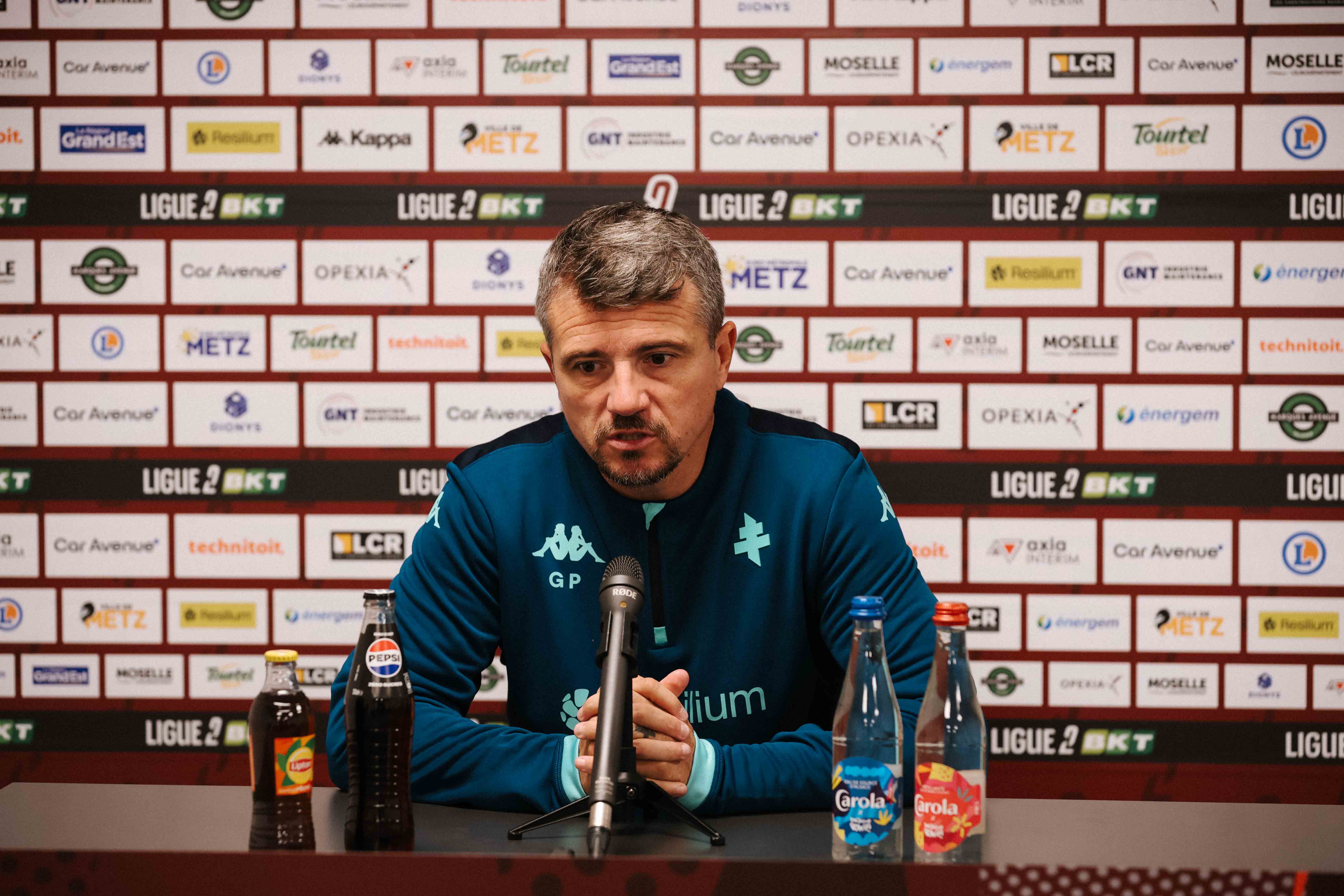 J9 : Metz - Sochaux, la conférence de Grégory Proment