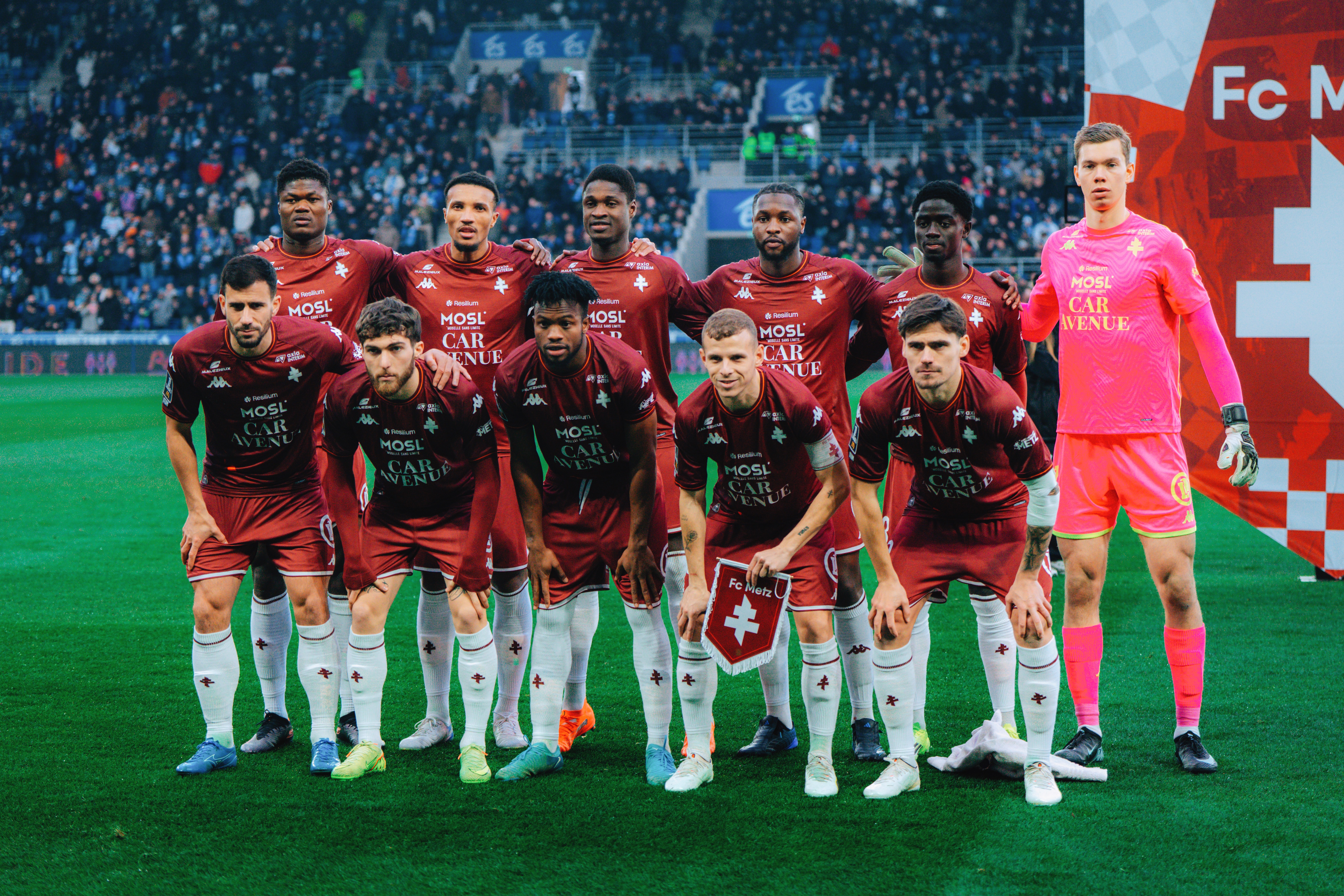 Le groupe pour Angers - Metz