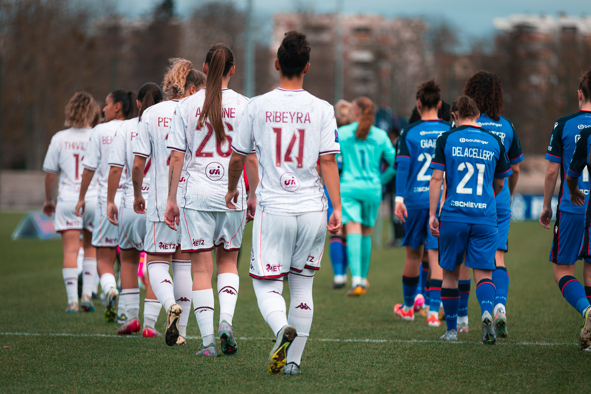 Féminines : l'album photo du revers face à Auxerre (2-1)