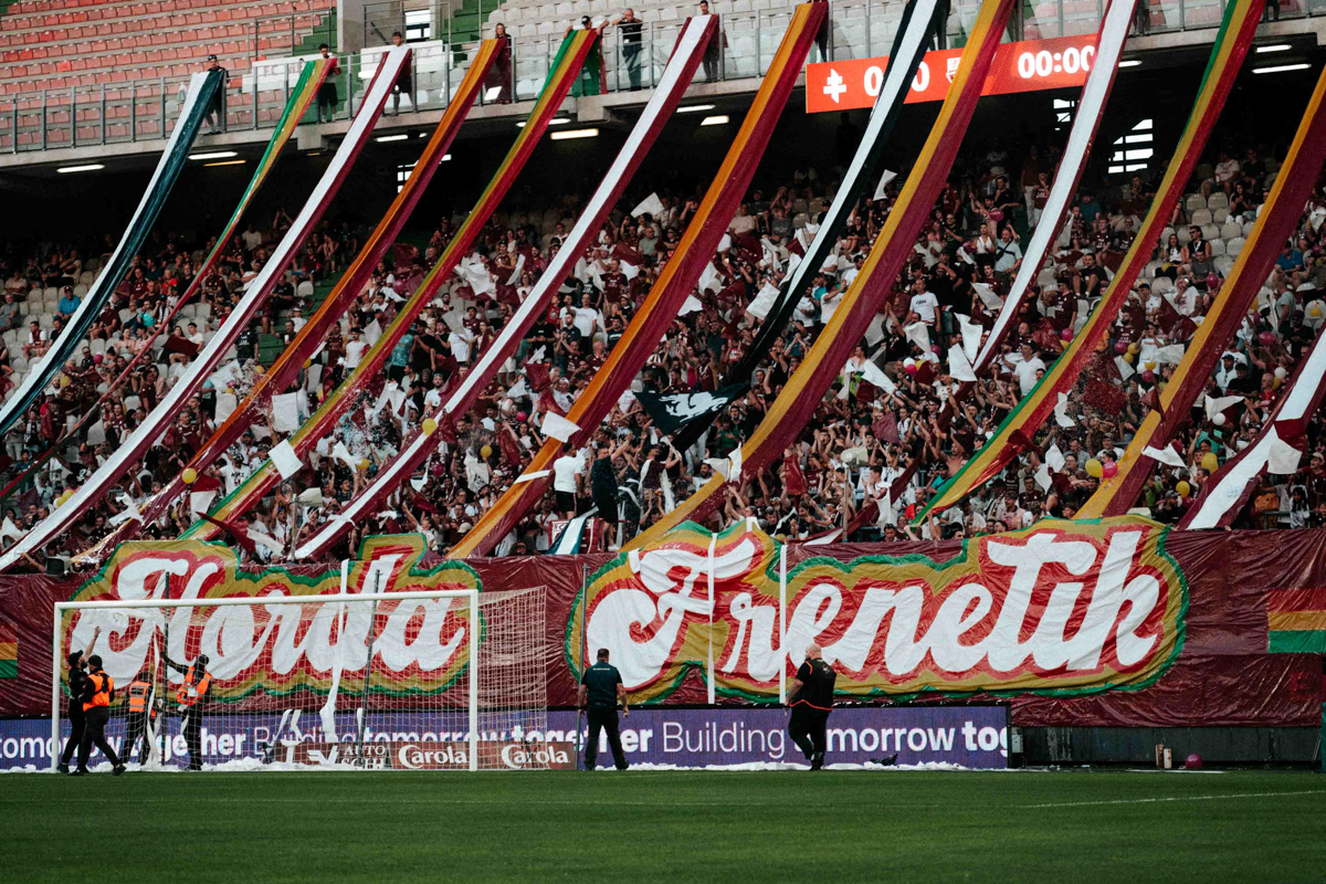 Metz - Pau : les supporters replacés
