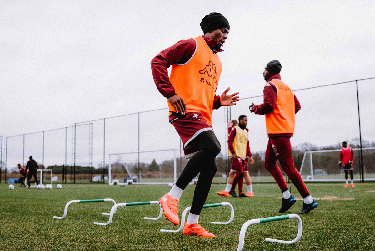 L'entraînement avant Metz - Auxerre