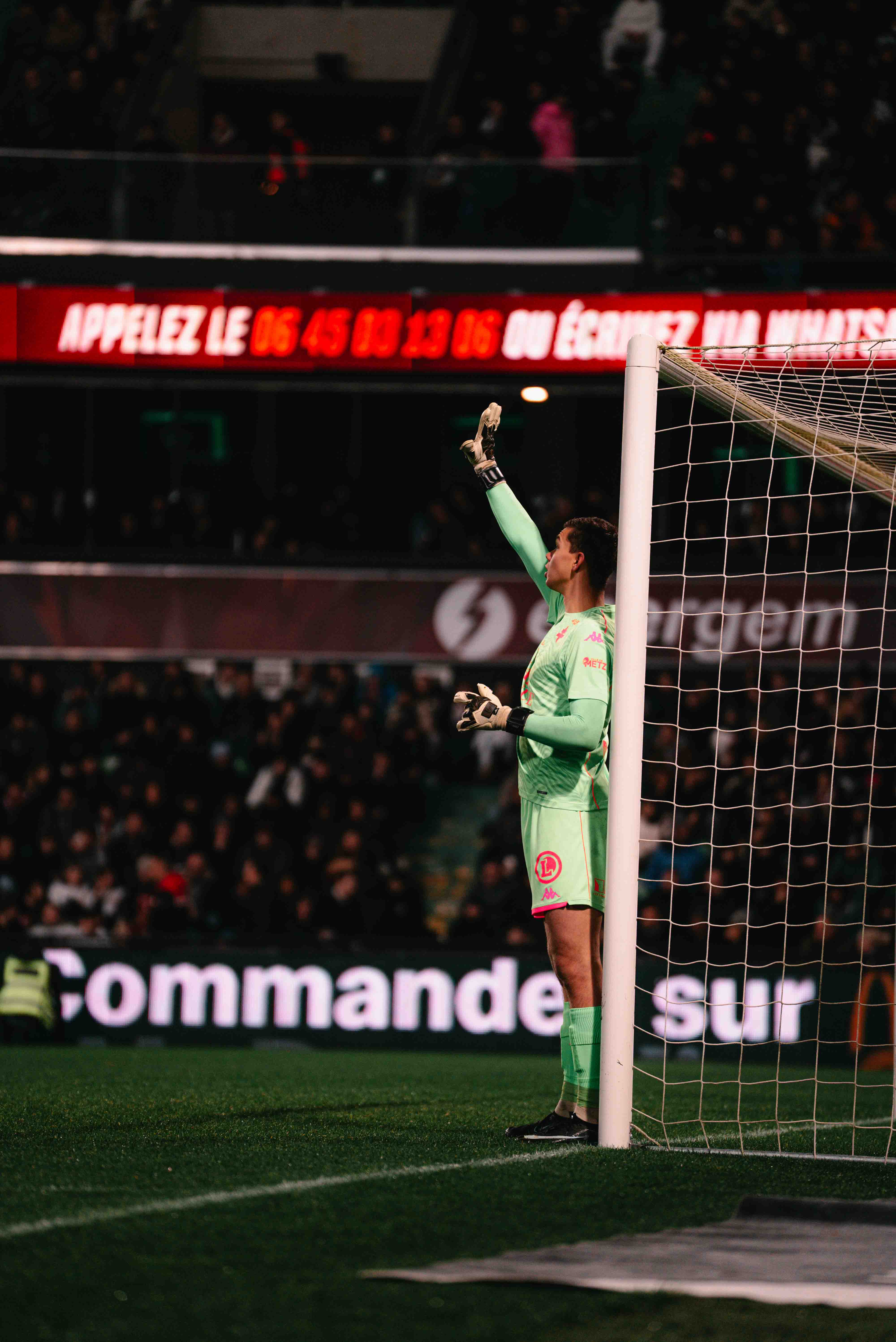 Lens - Metz, arrêté préfectoral