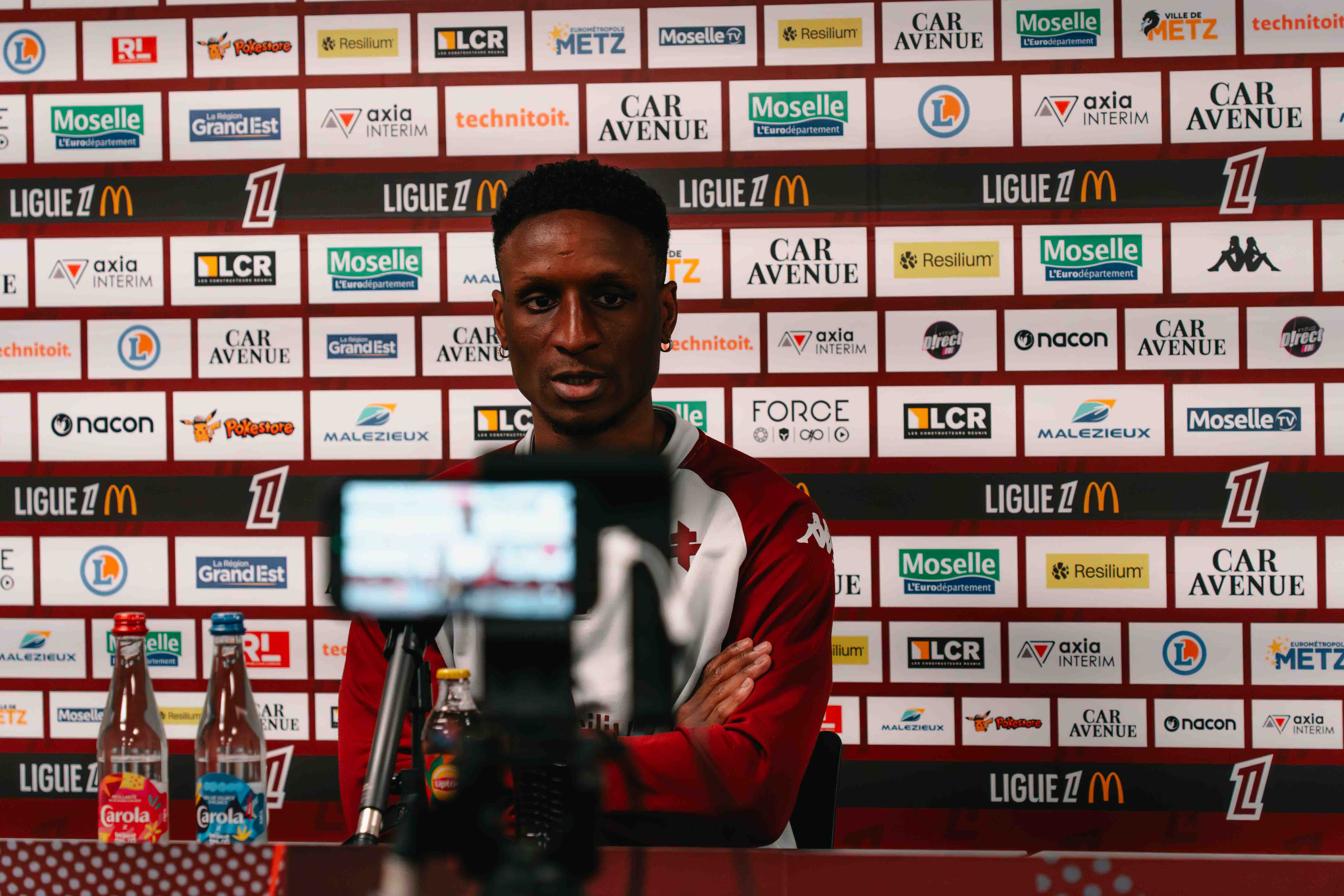 Marseille - Metz, la conférence de Bouna Sarr