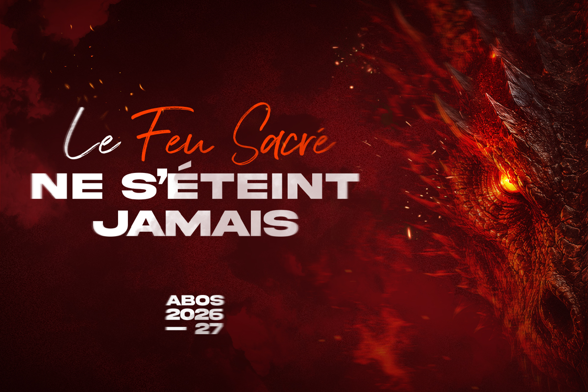 image Abonnements 2026-2027 : Le Feu Sacré ne s’éteint jamais !