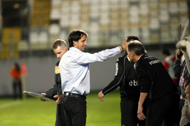 Metz - Nîmes, 37ème journée de Ligue 2  : Christophe Marichez et Dominique Bijotat