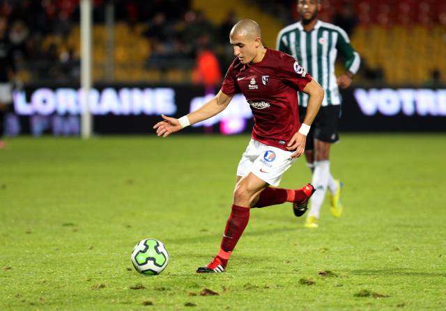 Metz - Red Star, J14 National  : Ahmed Kashi, lui aussi présent dans le onze de départ d\'Albert Cartier face au club de Saint-Ouen