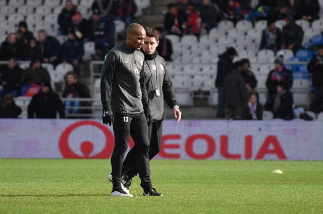 Metz - Lyon, 22ème journée de Ligue 1  : Florent Malouda et Robert Duverne