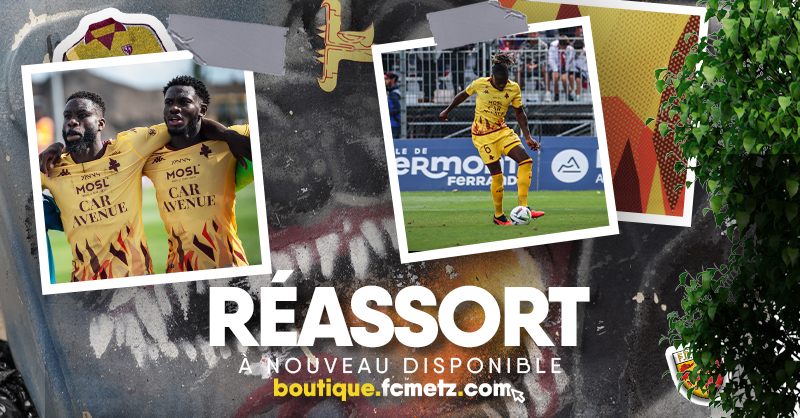 FC Metz: Couleur charbon, le maillot third 2023-2024 révélé