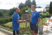 Stage de préparation Jour 1  : Albert Cartier et André Marie, médecin du club