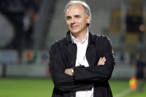 Ligue 2, 34ème journée  : Francis De Taddeo souriant