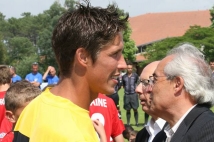 Les U13 à la Finale de la Coupe Nationale U13 à Capbreton  : Christophe WALTER, coach des messins