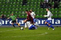 FC Metz - Amiens SC, 15e journée de Ligue 2  : Yohan Betsch a effectué une belle chevauchée à l\'approche de la surface amiénoise.