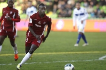 Metz - Bastia, 19e journée de Ligue 2  : Le jeune Sadio Mane, entré en jeu à la 75e minute de jeu, disputait le premier match de Ligue 2 de sa carrière face au SC Bastia.