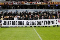 Metz-Tours, 38° journée de Ligue 2  : Les anciens joueurs du FC Metz rendent un dernier hommage à Jules Bocandé