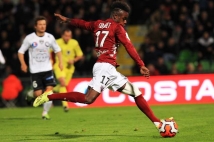 Metz - Bastia, 33° journée  : Maxwel Cornet, entré en cours de jeu 