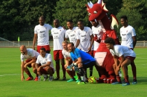 Les photos du match face au Racing Luxembourg ! 