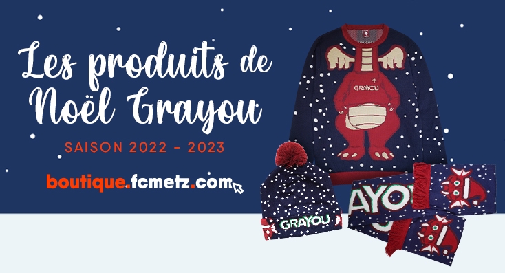 Le pull de No l Grayou disponible en Boutique Football Club de