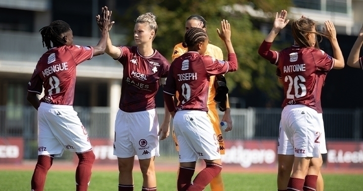 Coupe de France Féminine : les Messines face à Nantes | Football Club de Metz – Infos FC Metz – Entraînements FC Metz