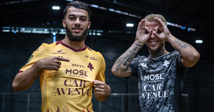 Yanns sur les maillots Away et Third !  Football Club de Metz - Infos FC  Metz - Entraînements FC Metz - Vidéos FC Metz